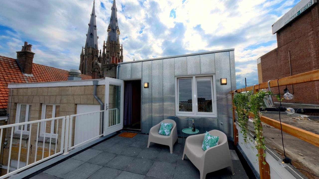 Апартаменты Sunny 45M2 Penthouse With Balcony And Terrace - R65C Эйндховен Экстерьер фото