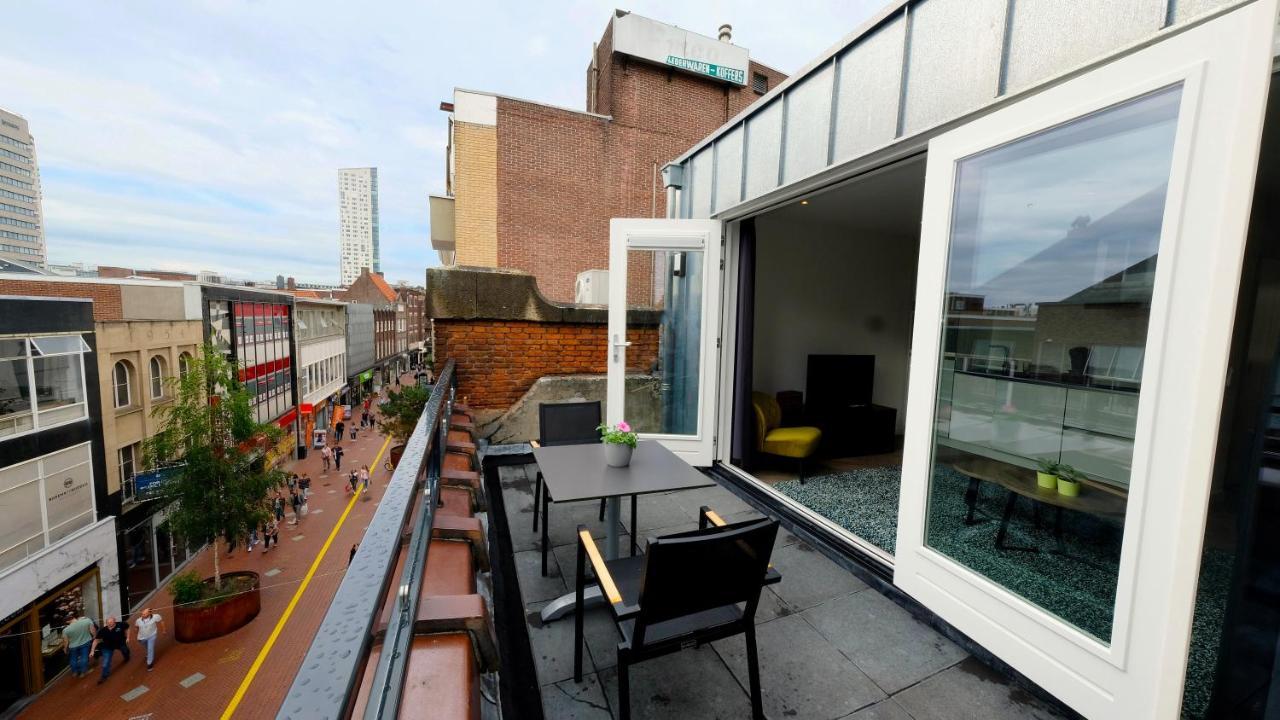 Апартаменты Sunny 45M2 Penthouse With Balcony And Terrace - R65C Эйндховен Экстерьер фото